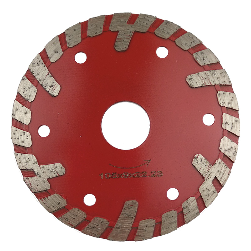 Turbo Granite Blade with Protective Segments for Stone Materials/Diamond Tool/Cutting Disc