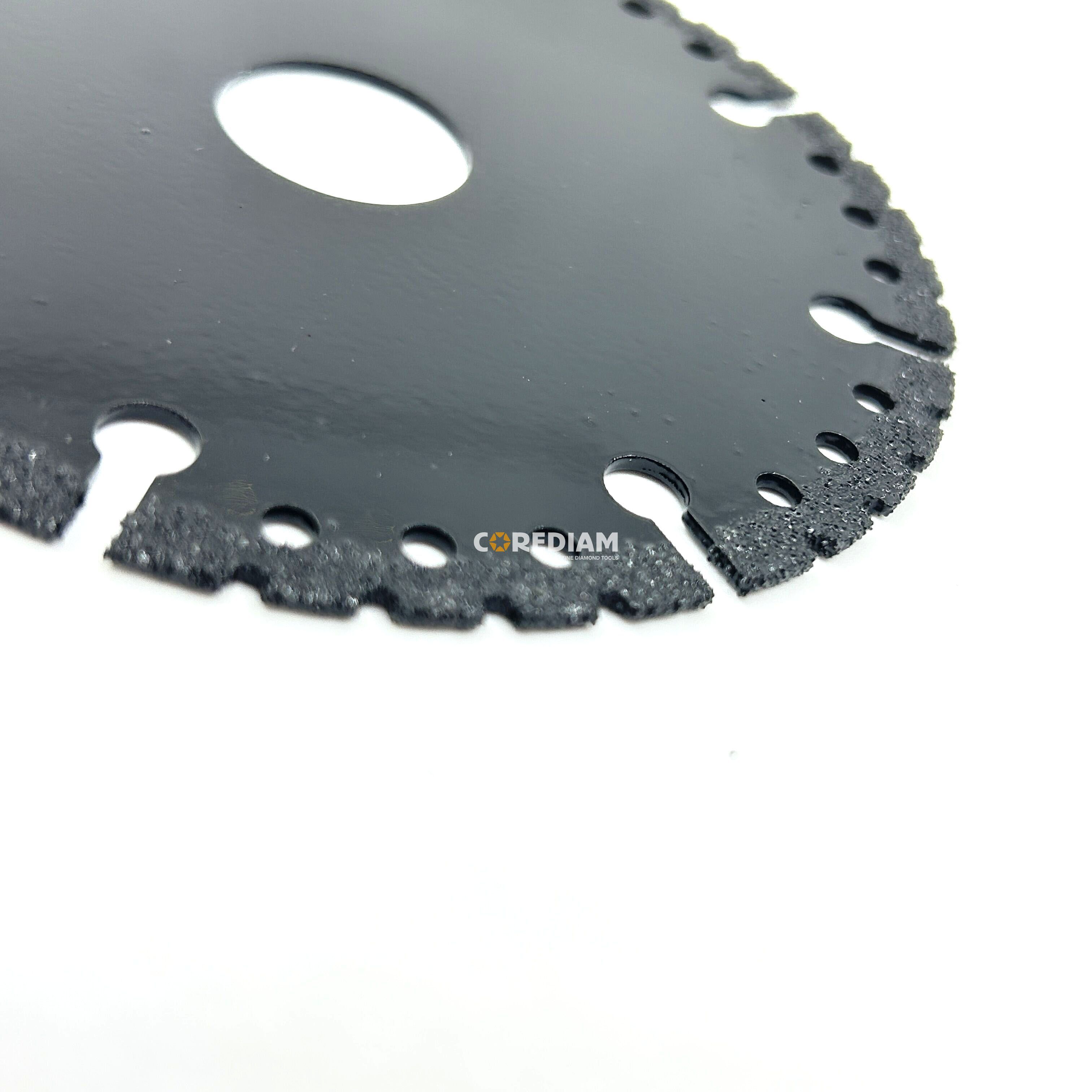 Diamond Cutting Blade With Vacuum Brazed Segment