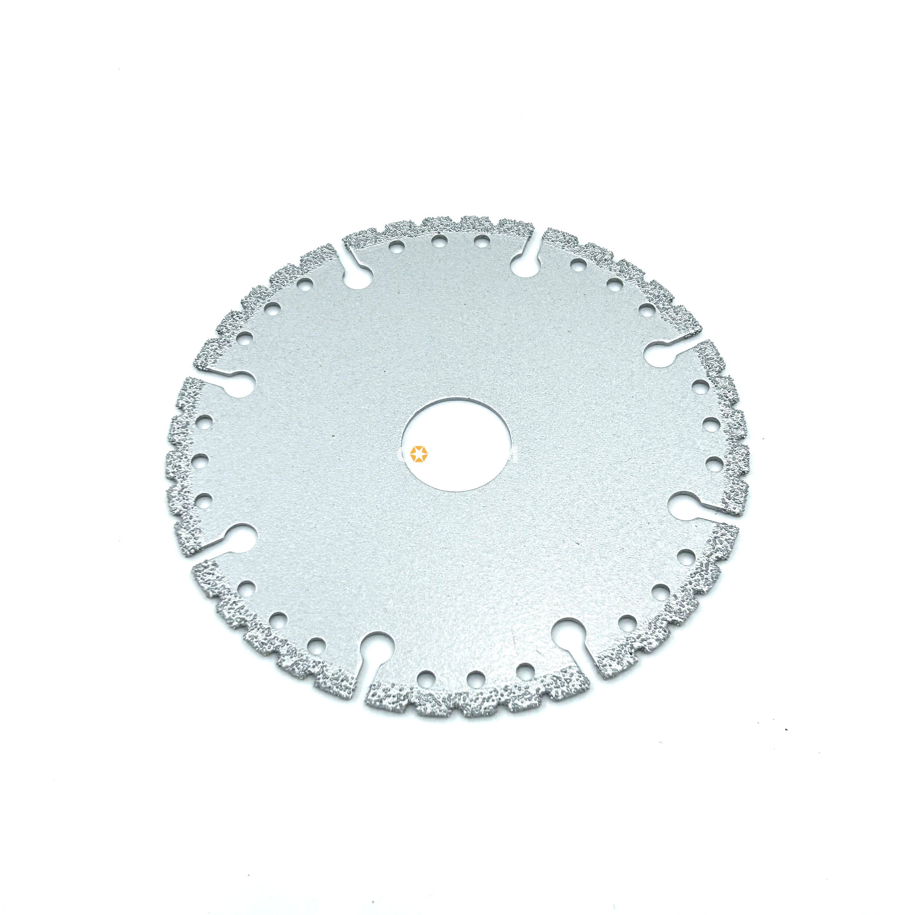 Diamond Cutting Blade With Vacuum Brazed Segment