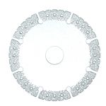 Diamond Saw blade with ultra-high vacuum brazed segment