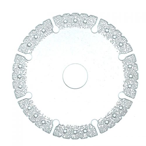 Diamond Saw blade with ultra-high vacuum brazed segment