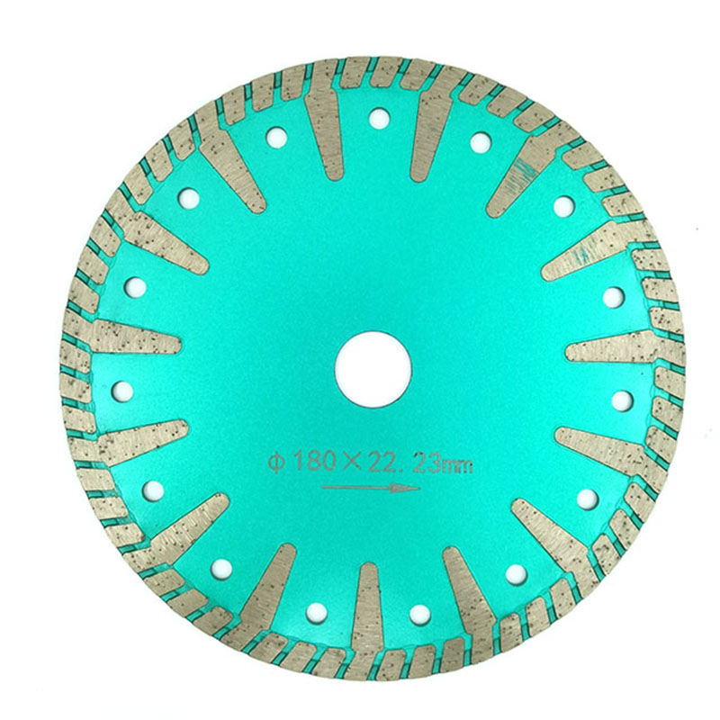 Sinter cold-pressed Blade with turbo Segment