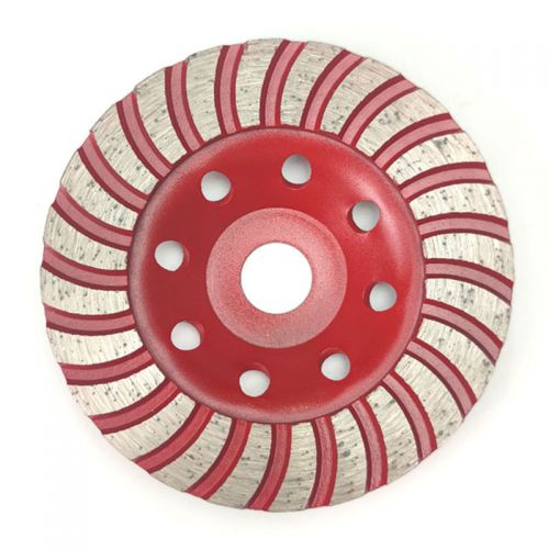 Sintered pressed concrete turbo grinding cup wheel