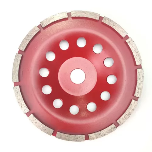 hot-pressed diamond grinding cup wheel with single row segment