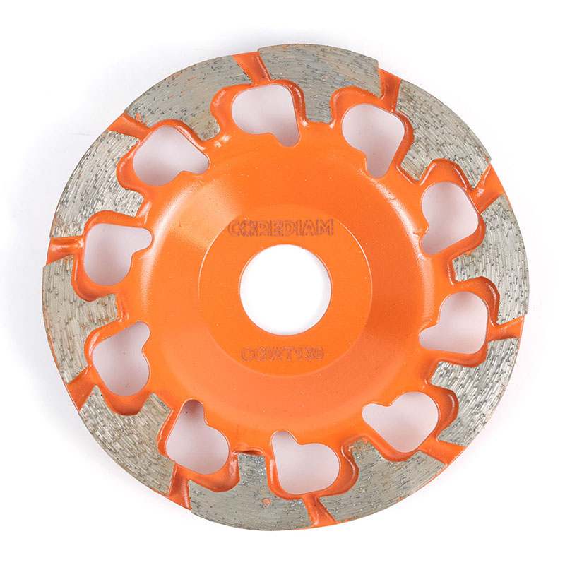 T Segment Diamond Cup Wheel For Concrete Grinding