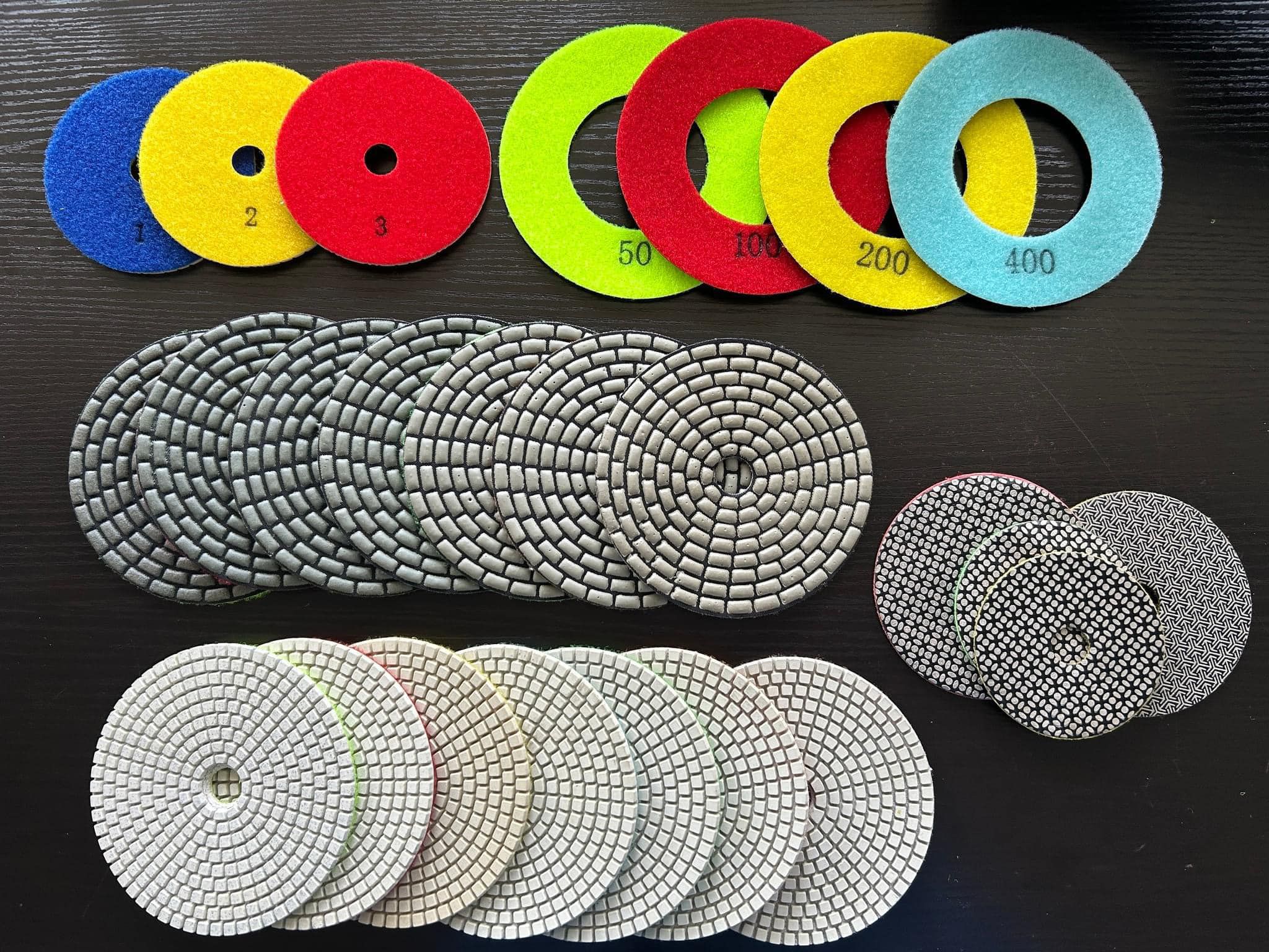 Ring Stone Polishing Pads