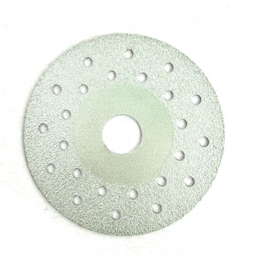 Vacuum Brazed Blade With Holes