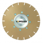 Vacuum Brazed Blade with Flat Flange