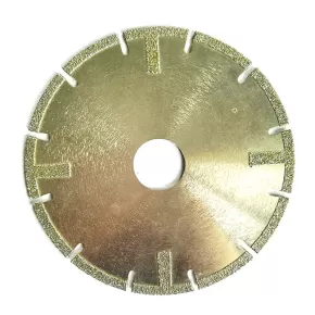 Electroplated Cutting Blade With Deep Segment