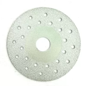 Vacuum Brazed Blade With Holes