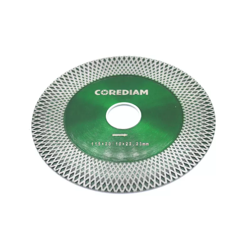 Sintered super thin tile blade