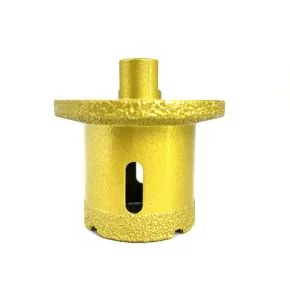 Vacuum Brazed Hole Core Bits, double drilling, for stone drilling