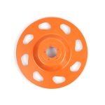 Light weight triangle grinding cup wheel