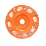 Light weight triangle grinding cup wheel