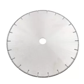 Electroplated Cutting Blade With Narrow U