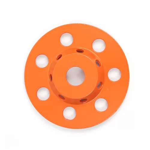 Diamond grinding cup wheel for concrete dry and wet grinding