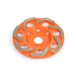 Diamond grinding cup wheel for concrete dry and wet grinding