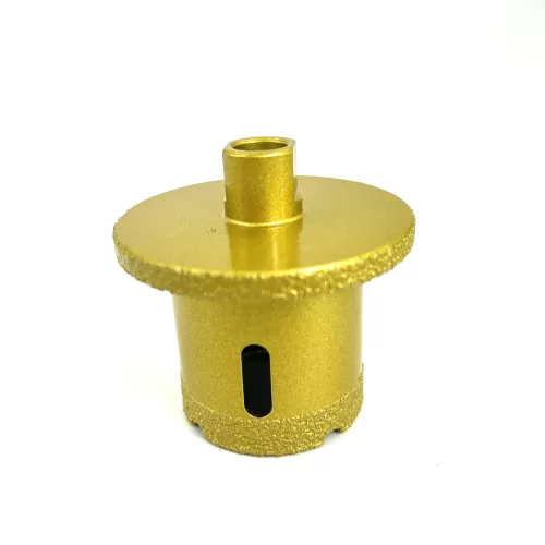 Vacuum Brazed Hole Core Bits, double drilling, for stone drilling