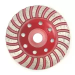 Sintered pressed concrete turbo grinding cup wheel