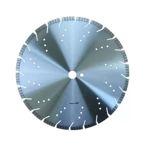 Laser Welded Turbo Blade For Concrete Cutting